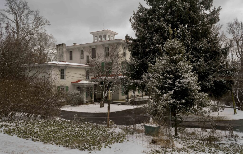 Painter's Folly in the snow
