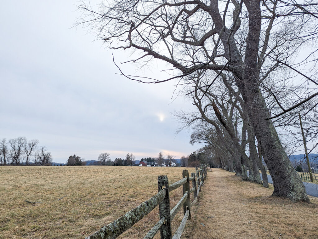 Birmingham Hill Trail along one of the Battle of Brandywine Audio Tours