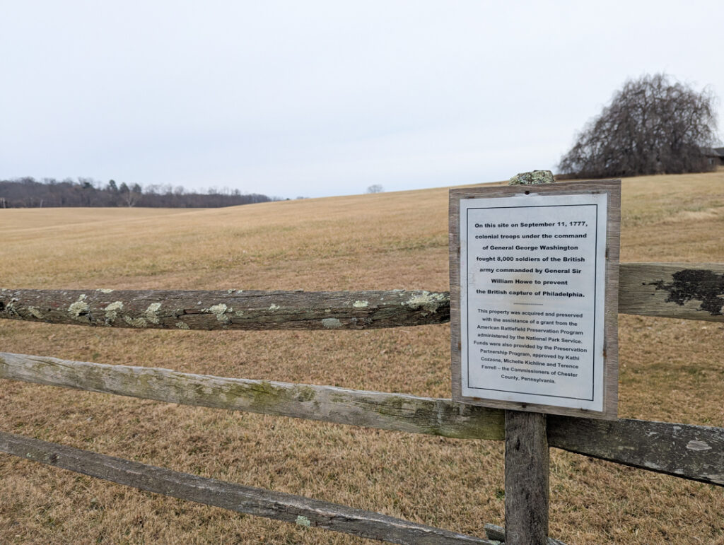 Signage along the Birmingham Hill Trail