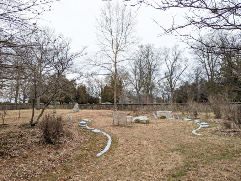 Peace Garden reminders to start the new year