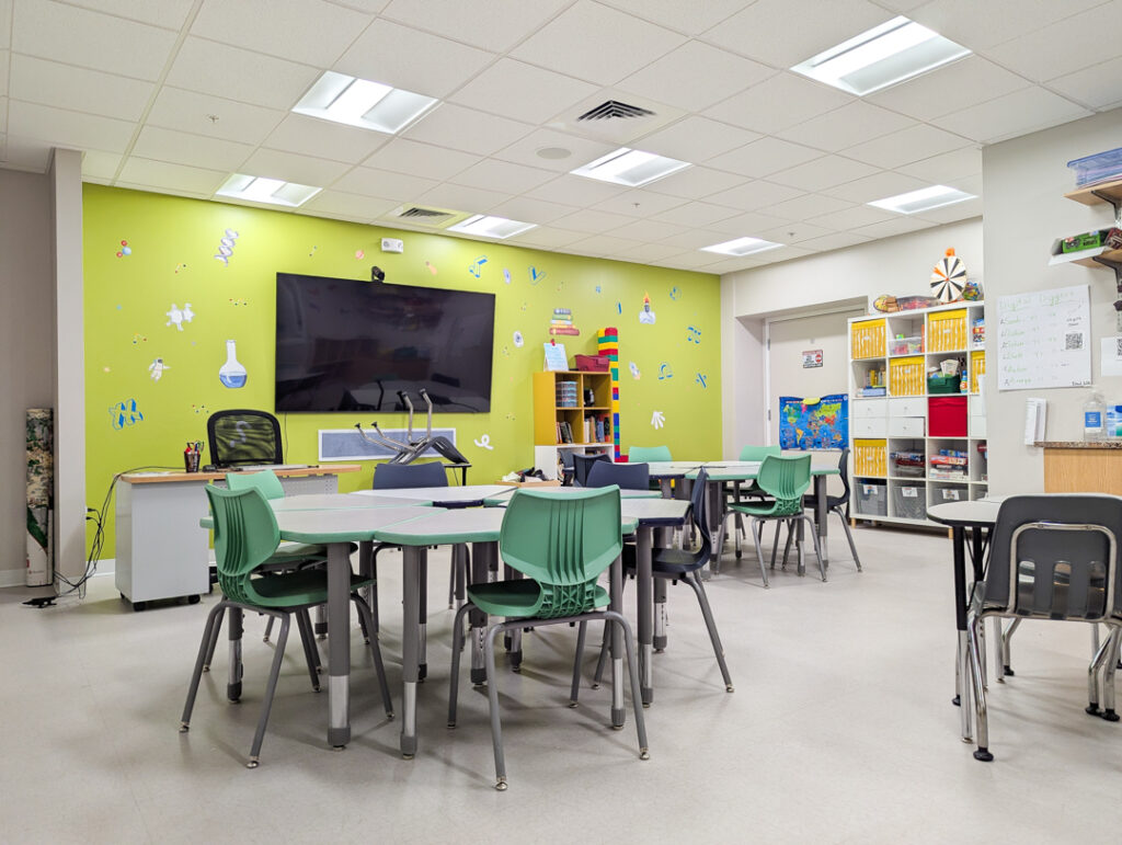 classroom at S2STEM