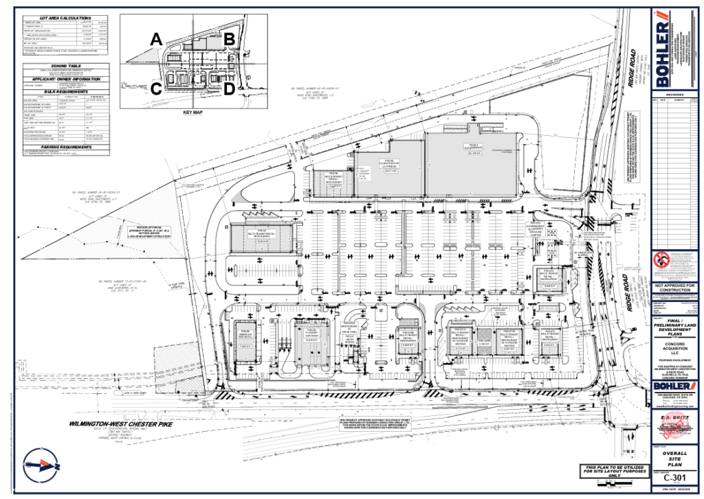The Shoppes at Concord Site Plan