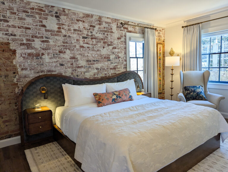A historic home transformed into the Francis Hotel in Kennett Square