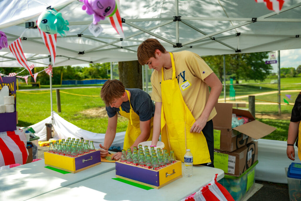 games at the Patton Spring Carnival