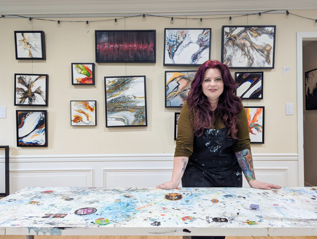 Rachel Coleman of Shy Fox Studios; host of Studio 53 for 2026 County Studio Tour