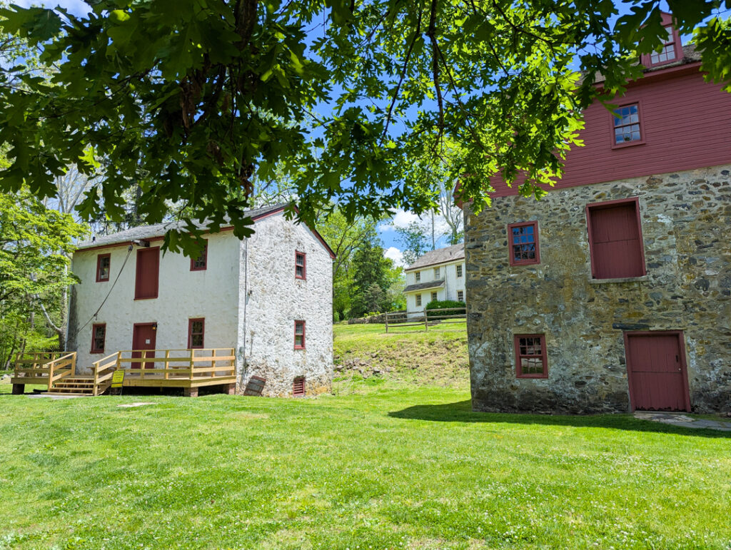 Mill building and Visitors Center at Newlin Grist Mill