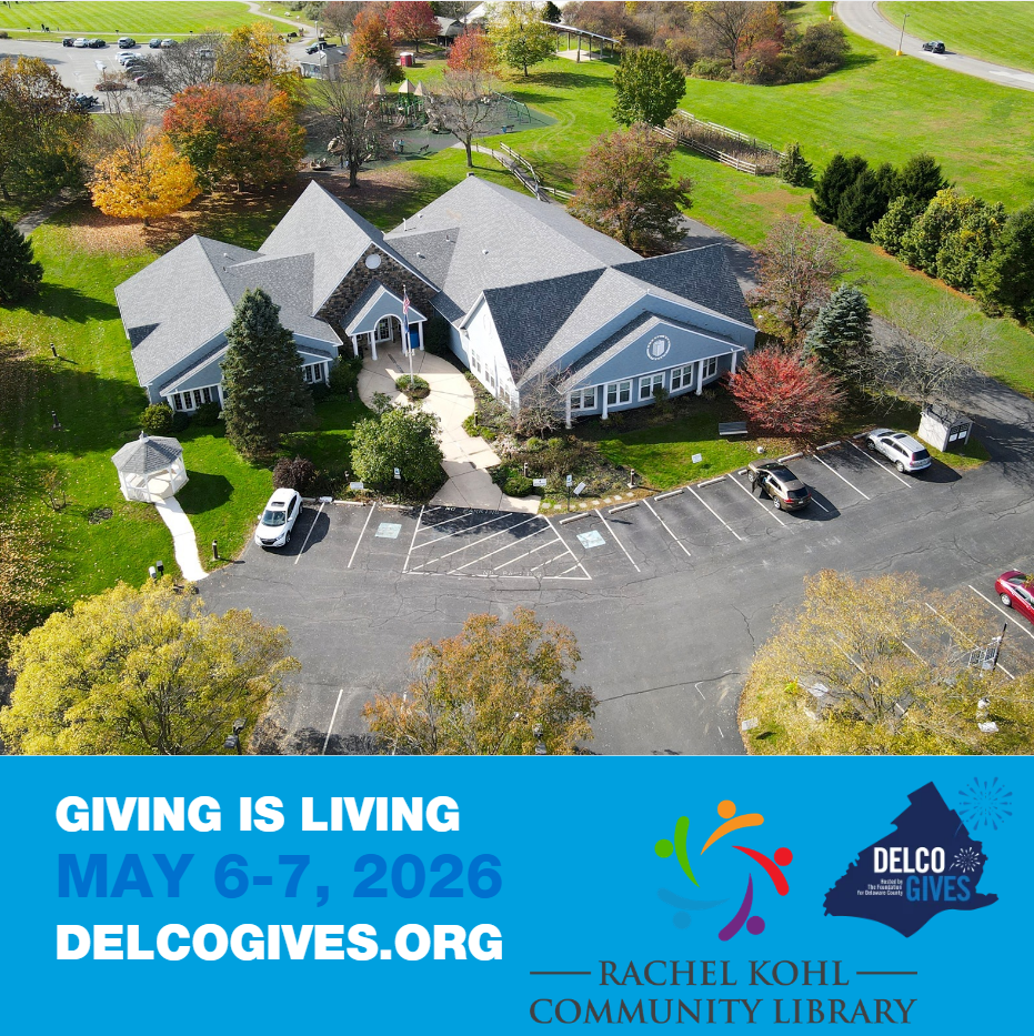 Rachel Kohl Community Library Delco Gives information