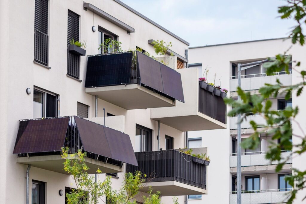 plug-in solar panels on balconies in Germany