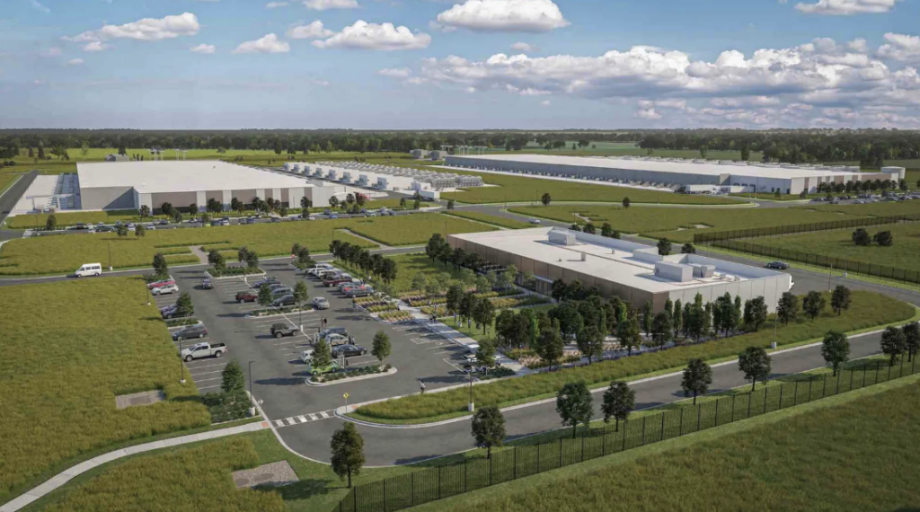 Image of future data center rendering