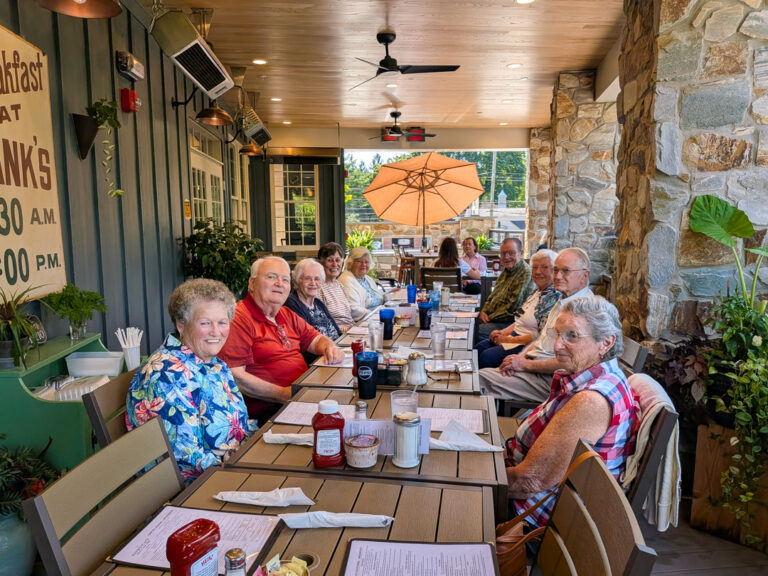 Lovely lunch with the UHS Class of 1957