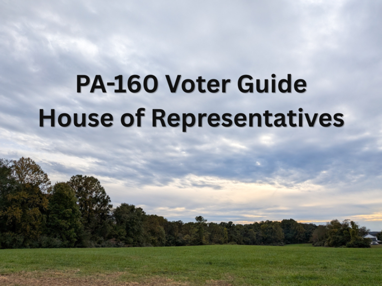 Voter’s guide to the 2026 PA-160 race: Who’s working for you?
